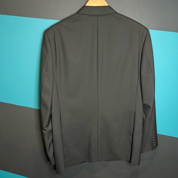 J. Crew & Ing. Loro Piana Black Suit Jacket 42R 100% Wool - Picture 5 of 12